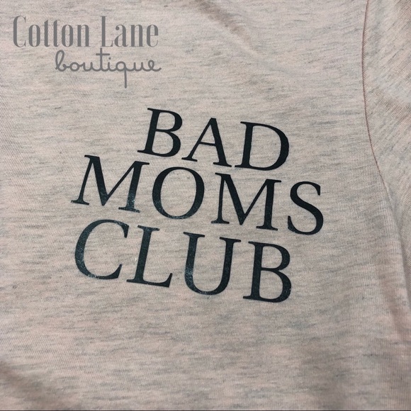 Custom “Bad Moms Club” *Bella Canvas* T-Shirt - Picture 3 of 5